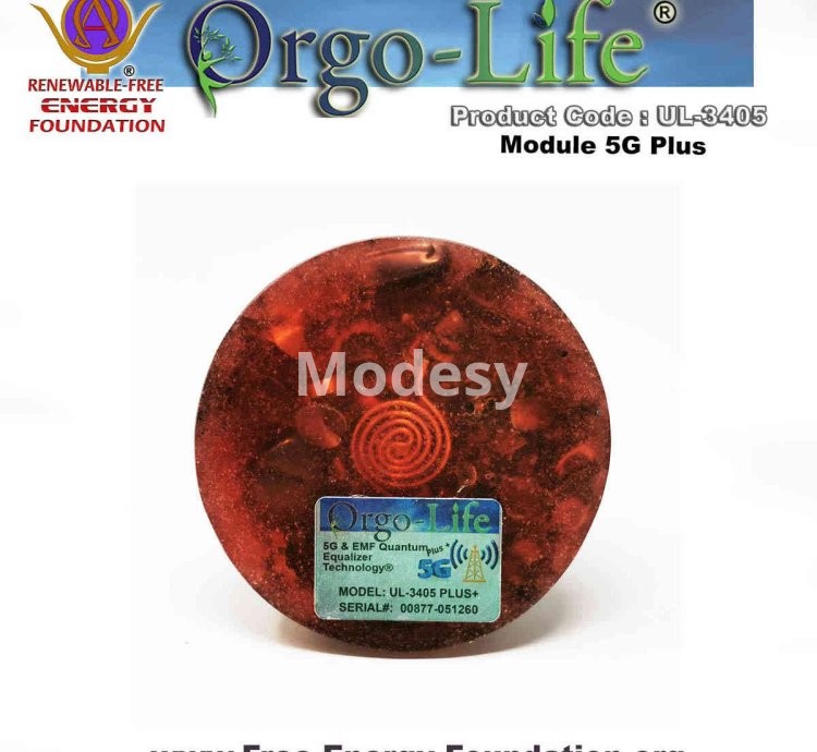 UL-3405  (For the Big Cities, with 6 crystals) 2 X times stronger Protection against electromagnetic fields and 5G & 6G, READY FOR ALL BIG CITIES WHERE WI-FI and EMF Are very abundant. « OUR BEST SELLER »