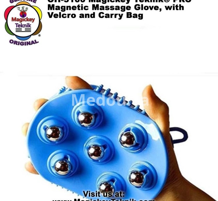 OH-5100 — Gant de Massage Magnétique Corporel Magickey Teknik®