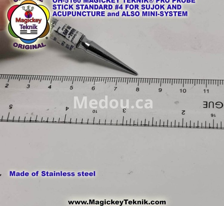 OH-5160 – un stylet de pression Thérapeutique Magickey Teknik® & Sujok, Longue et Lourde