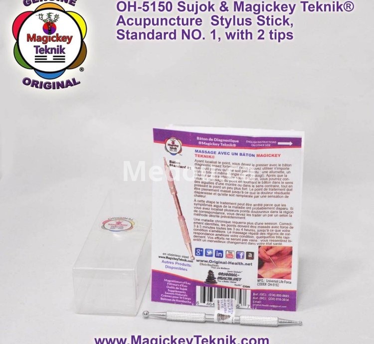 OH-5150 – un stylet de pression Sujok & Magickey Teknik® à Double Pointe
