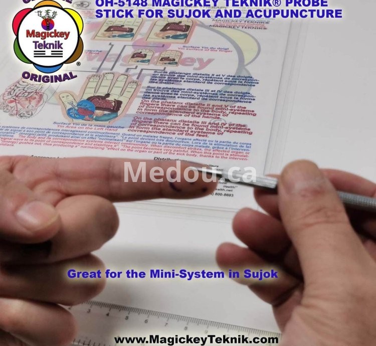 OH-5148 – Sonde et Massager Magickey Teknik® & Sujok