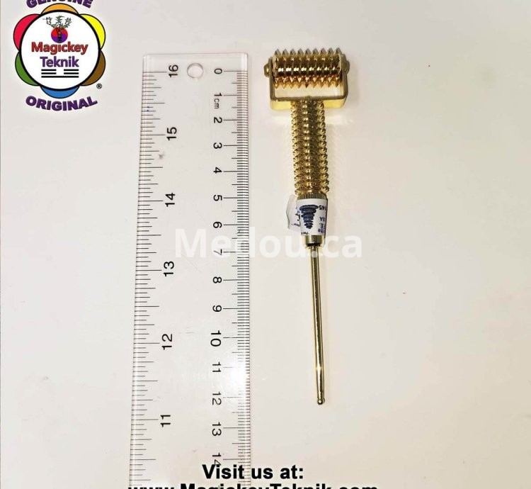 OH-5145 — Rodillo Facial Dorado Magickey Teknik®