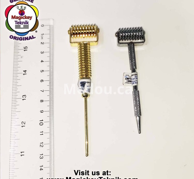 OH-5145 — Rodillo Facial Dorado Magickey Teknik®