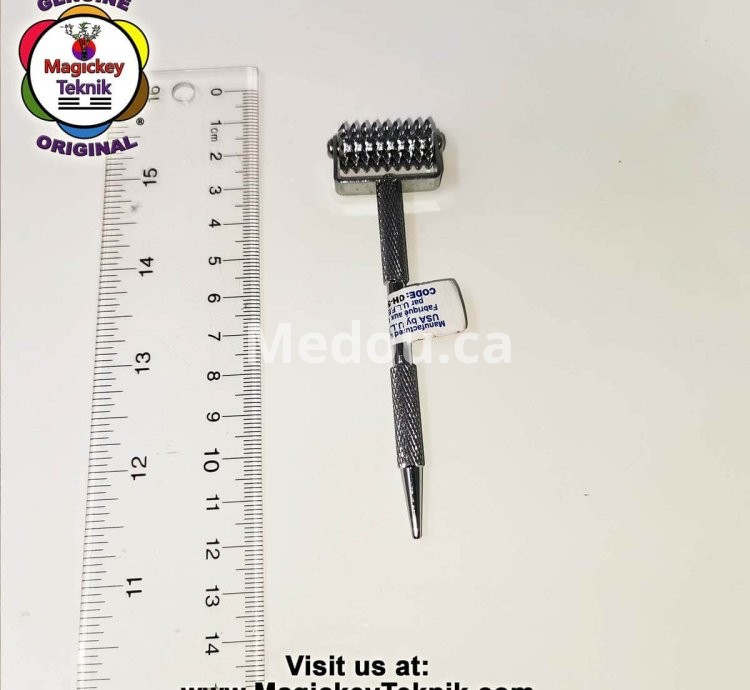 OH-5145 — Rodillo Facial Dorado Magickey Teknik®