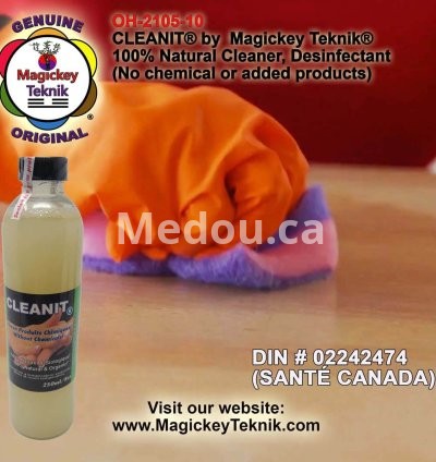 CLEANIT® 100 % naturel de Magickey Teknik®, sans produits chimiques 3