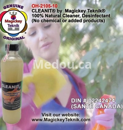 CLEANIT® 100 % naturel de Magickey Teknik®, sans produits chimiques 4