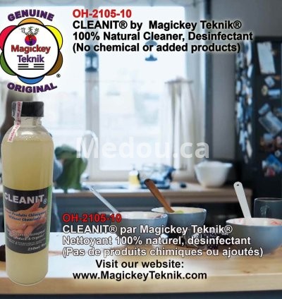 CLEANIT® 100 % naturel de Magickey Teknik®, sans produits chimiques 6