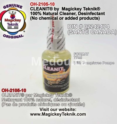 CLEANIT® 100 % naturel de Magickey Teknik®, sans produits chimiques 13
