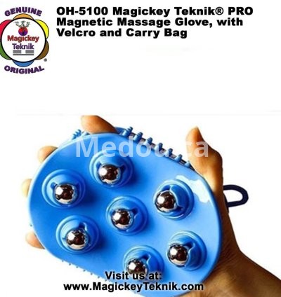 OH-5100 — Gant de Massage Magnétique Corporel Magickey Teknik® 3