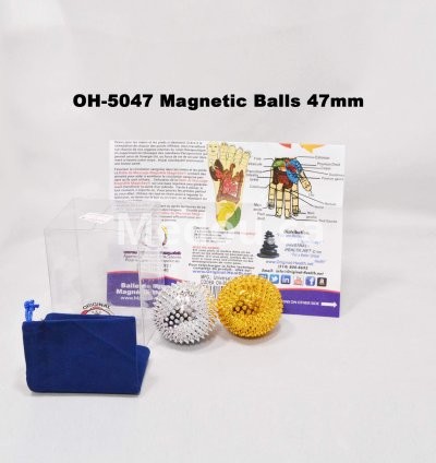 OH-5047 — Boules de Massage Magnétiques Magickey Teknik® 47 mm 3