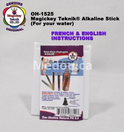 BÂTON D’EAU ALCALINE / HYDROGÉNÉE ET IONISÉE MAGICKEY TEKNIK® – MODÈLE OH-1525 5