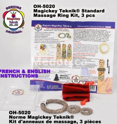OH-5020 — Magickey Teknik® Massage Ring Set (3 pcs)