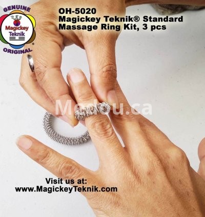 OH-5020 — Juego de Anillos de Masaje Magickey Teknik® (3 piezas) 6