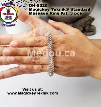 OH-5020 — Juego de Anillos de Masaje Magickey Teknik® (3 piezas) 7