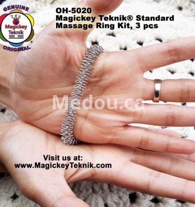 OH-5020 — Juego de Anillos de Masaje Magickey Teknik® (3 piezas) 11