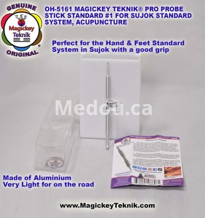 OH-5161 – Sonde Thérapeutique Magickey Teknik® & Sujok, Ultra-Légère avec Prise Ergonomique 4