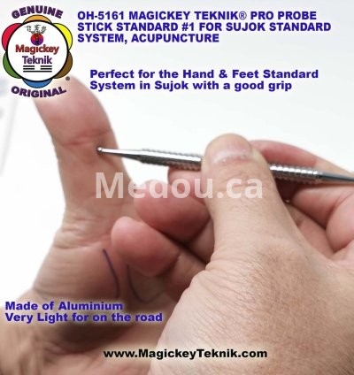 OH-5161 – Sonde Thérapeutique Magickey Teknik® & Sujok, Ultra-Légère avec Prise Ergonomique 8