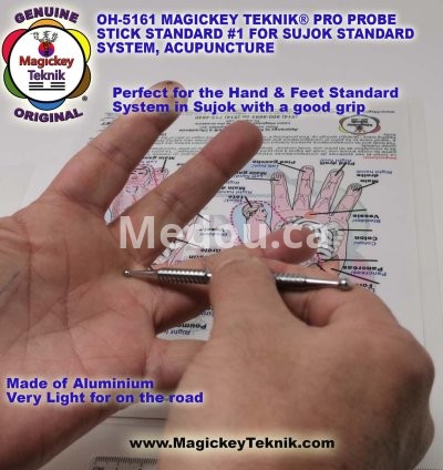 OH-5161 – Sonde Thérapeutique Magickey Teknik® & Sujok, Ultra-Légère avec Prise Ergonomique 10
