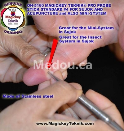 OH-5160 – Magickey Teknik® & Sujok Probe Stick, Longer and Heavier