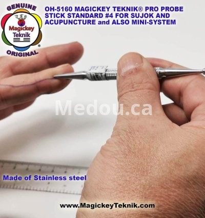OH-5160 – un stylet de pression Thérapeutique Magickey Teknik® & Sujok, Longue et Lourde 7