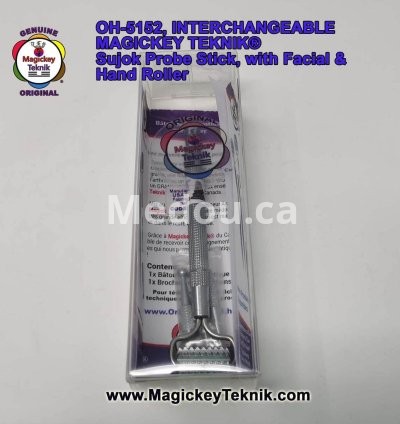 OH-5152 – un stylet de pression Interchangeable Magickey Teknik® avec Rouleau de Massage Facial 9