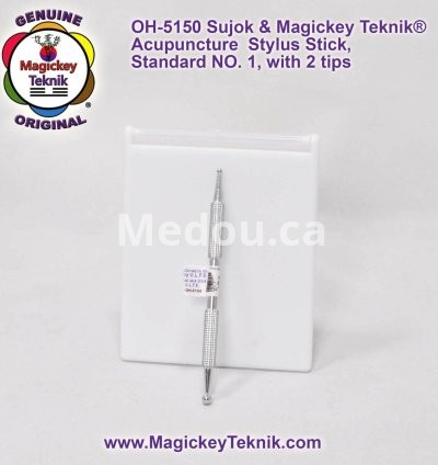 OH-5150 – Sujok & Magickey Teknik® Acupuncture Probe Stick (Dual-Tip)