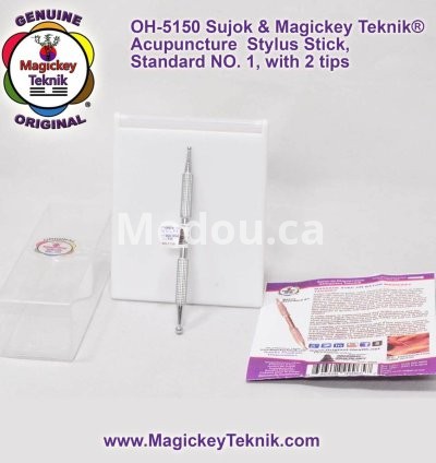 OH-5150 – Sujok & Magickey Teknik® Acupuncture Probe Stick (Dual-Tip)