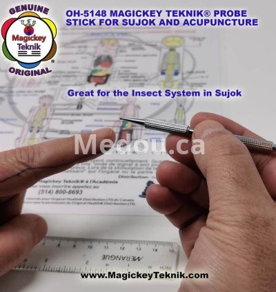 OH-5148 – Sonde et Massager Magickey Teknik® & Sujok 6