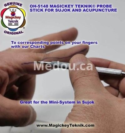OH-5148 – Sonde et Massager Magickey Teknik® & Sujok 9