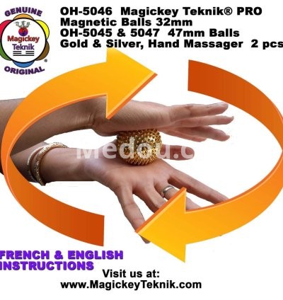 OH-5046 — Bolas de Masaje Magnéticas Magickey Teknik® 6
