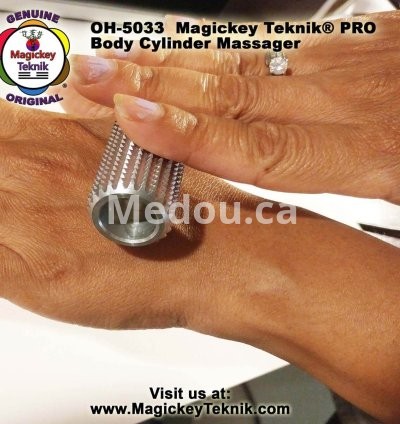 OH-5033 — Magickey Teknik® Foot & Hands Cylinder Massager