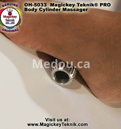 OH-5033 — Rodillo Cilíndrico de Masaje para Pies y Manos Magickey Teknik® 3