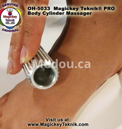 OH-5033 — Rodillo Cilíndrico de Masaje para Pies y Manos Magickey Teknik® 7