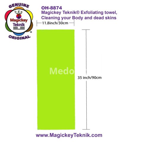 OH-8874 – Serviette exfoliante Magickey Teknik® 6