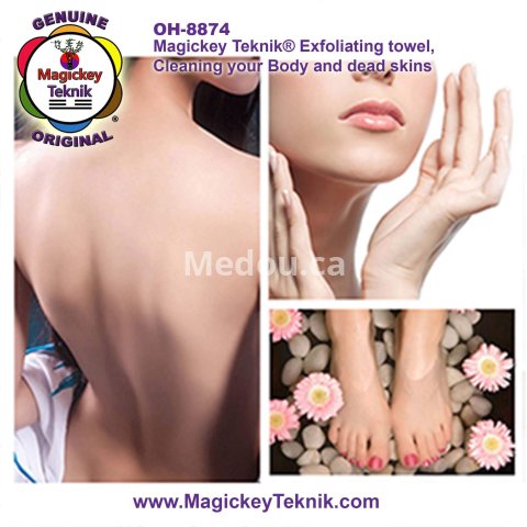 OH-8874 – Serviette exfoliante Magickey Teknik® 10
