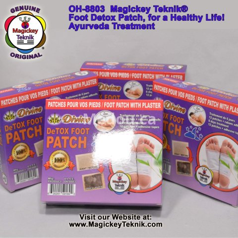 OH-8803 – Magickey Teknik® Divine Detox Foot Patch Treatment 5