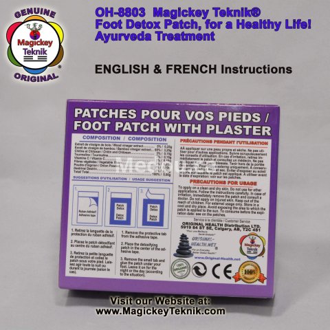 OH-8803 – Magickey Teknik® Divine Detox Foot Patch Treatment 6