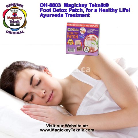 OH-8803 – Magickey Teknik® Divine Detox Foot Patch Treatment 7
