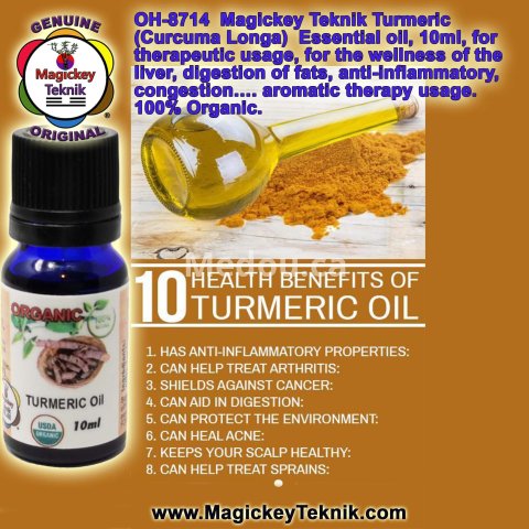 OH-8714 – Magickey Teknik® Turmeric Essential Oil