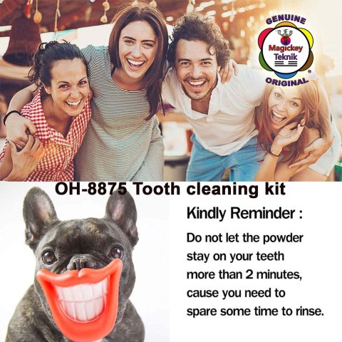 Magickey Teknik® – 100% Natural Activated Charcoal Teeth Whitening Powder