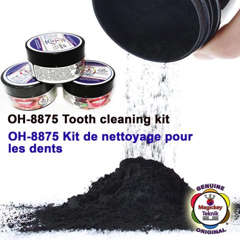 Magickey Teknik® – Polvo blanqueador dental de carbón activado 100 % natural 15