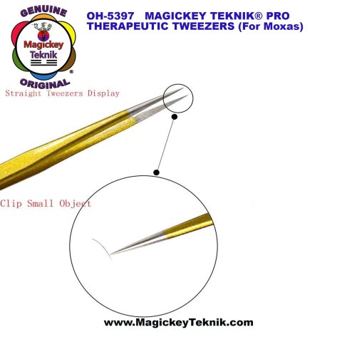 OH-5397 – Pince à épiler PRO Magickey Teknik® (usage moxa & précision) 4