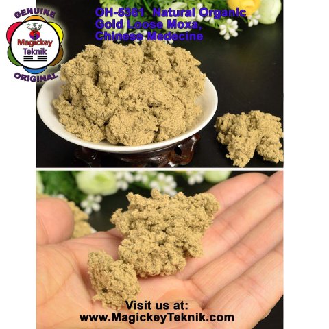 OH-5361 – Moxa natural orgánica color dorado, Magickey Teknik®, para Sujok, Magickey Teknik, medicina china, moxibustión y termoterapia 3