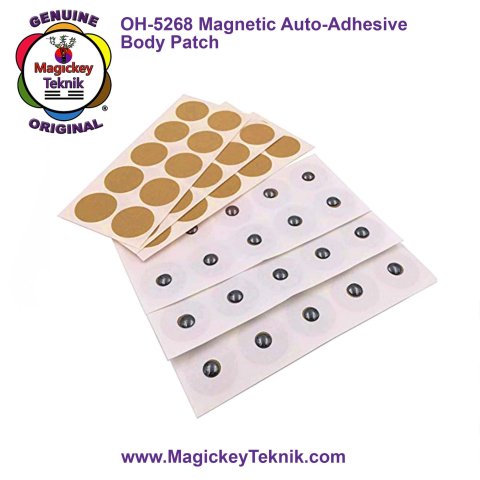 OH-5268 – Parches Bio-Magnéticos Autoadhesivos Magickey Teknik® (20 imanes/paquete) 5
