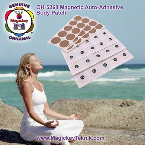 OH-5268 – Parches Bio-Magnéticos Autoadhesivos Magickey Teknik® (20 imanes/paquete) 7