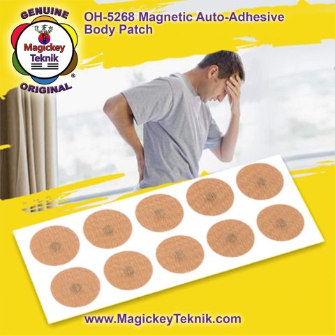 OH-5268 – Parches Bio-Magnéticos Autoadhesivos Magickey Teknik® (20 imanes/paquete) 9