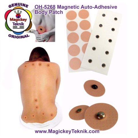 OH-5268 – Parches Bio-Magnéticos Autoadhesivos Magickey Teknik® (20 imanes/paquete) 10