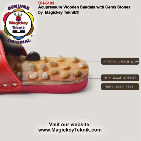 OH-5193 – Sandalias de masaje con acupresión Magickey Teknik® 17