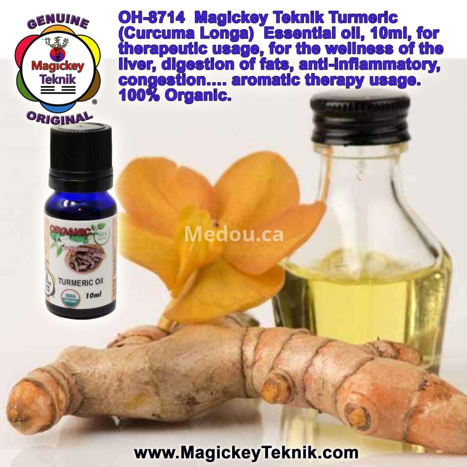OH-8714 – Huile essentielle de Curcuma Magickey Teknik®