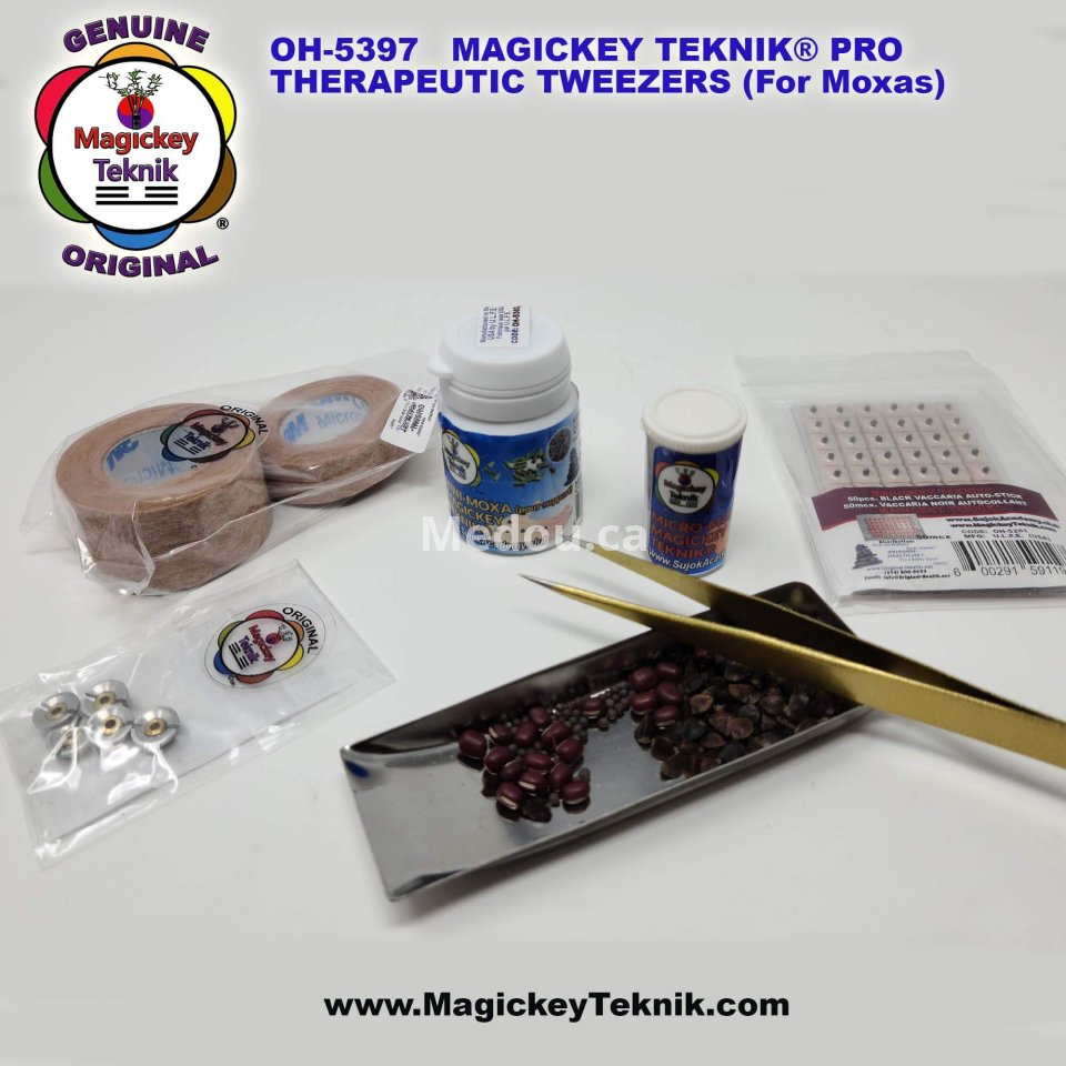 OH-5397 – Pince à épiler PRO Magickey Teknik® (usage moxa & précision)